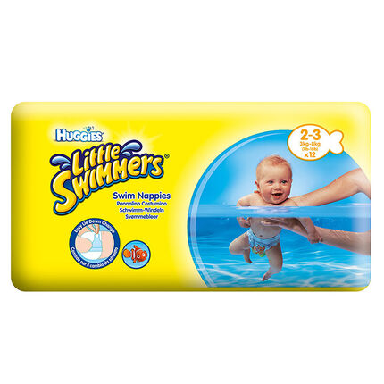 Set De 12 Couches De Natation Jetables Little Swimmers Taille 2 3 Jaune Orchestra Fr