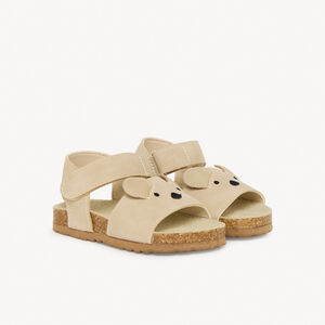 Sandales ourson à scratch pour bébé garçon 