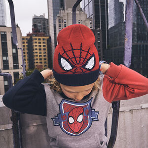 Bonnet Spider-Man Marvel avec sequins magiques garçon 