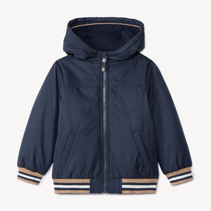 Coupe-vent rembourré en ripstop pour garçon 