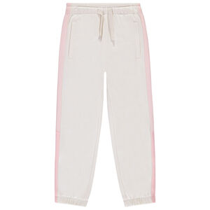 Jogging molleton à bandes colorées pour fille 