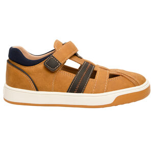 Sandales effet cuir velcro pour garçon 