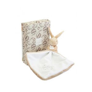 Petite peluche lapin doudou beige 10 cm 