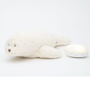 Veilleuse Phoque musicale & sonore The humming Seal 2.0 Bio Blanc Polaire 