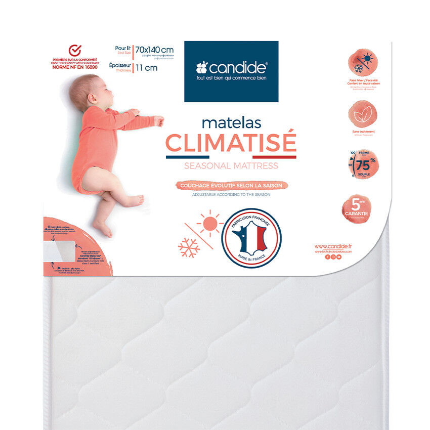 Matelas climatisé - 70 x 140 cm - Orchestra FR