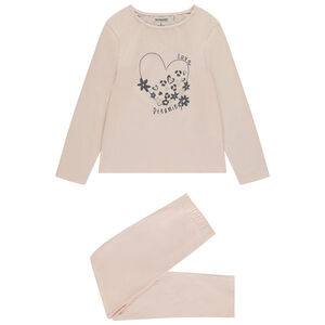 Set pyjama 2 pièces manches longues fantaisie pour fille 