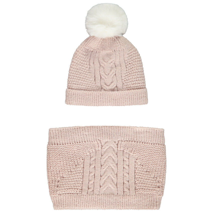 Ensemble bonnet new arrivals echarpe gant fille