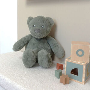 Peluche Ours Honey 45cm Vert Argile 