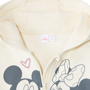 Gilet manches longues à capuche Minnie Disney pour fille  