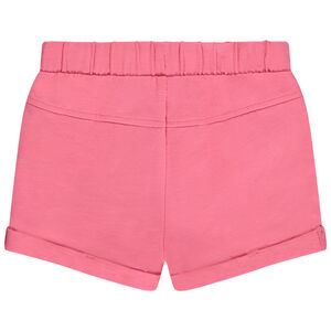 Short uni en jersey slub pour bébé fille 