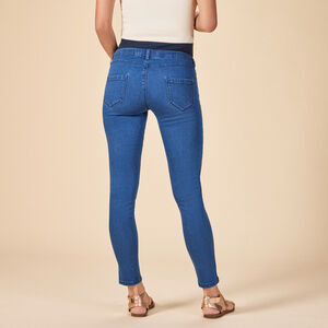 Jean skinny de grossesse extra stretch à bandeau haut 