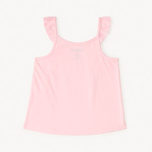 Débardeur en maille uni print fantaisie pour bébé fille 