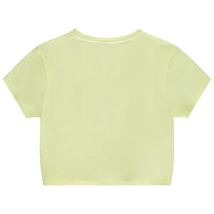 T-shirt manches courtes à nouer print Stitch Disney fille 
