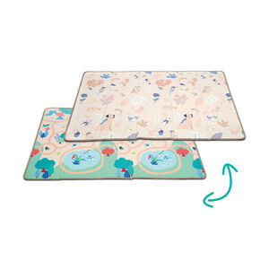 Grand tapis de jeu pliable et réversible 