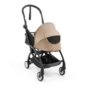 Poussette YOYO⁵ châssis + assise - Taupe/Noir 