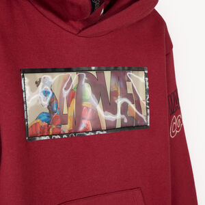 Sweat ludique à capuche garçon Marvel  