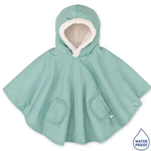 Poncho de voyage waterproof teddy+coated -9/36M - Sauge 