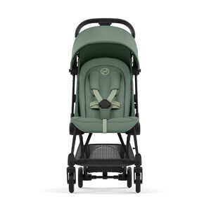 Poussette ultra-compacte Coya matt black/leaf green 