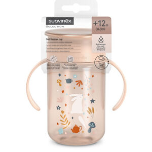 Tasse d'apprentissage 360° 340ml Wonderland Rose 