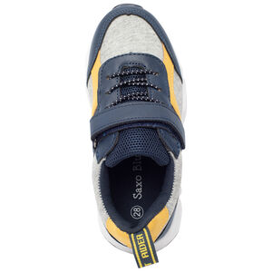 Baskets de sport basses avec empiècements bi-matière pour garçon 