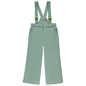 Pantalon de ski uni à bretelles amovibles pour garçon 