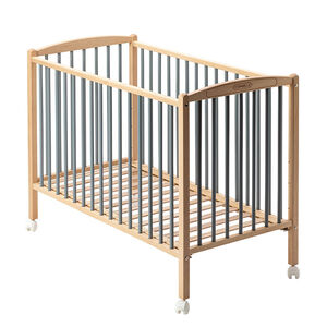 Lit avec roulettes 70 x 140 cm Arthur bleu gris 