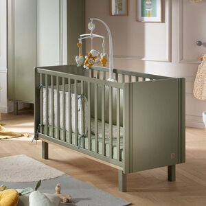 Lit bébé 60 x 120 cm - Éléonore Kaki 