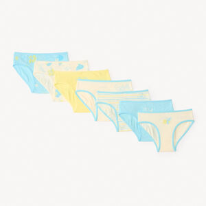 Lot de 7 culottes motifs plage pour fille  