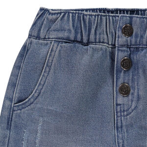 Jean droit effet used pour garçon 