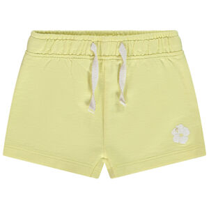 Short uni en molleton avec sugar print fleur hawaiienne pour bébé fille 