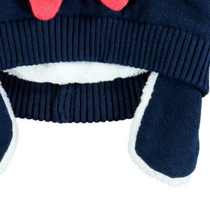 Bonnet en tricot doublé sherpa Minnie Disney 