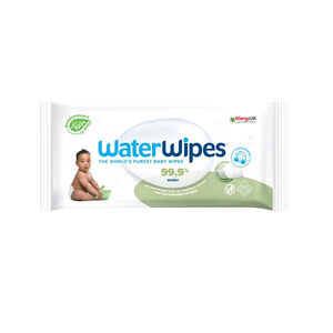 Lingettes visage WaterWipes biodégradable - 60 pièces  