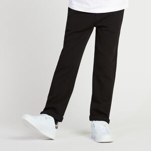 Pantalon uni en maille milano pour garçon  