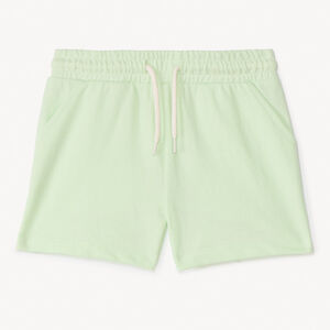 Short en maille coloris uni pour fille 