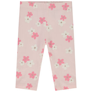 Corsaire en jersey imprimé fantaisie pour bébé fille 