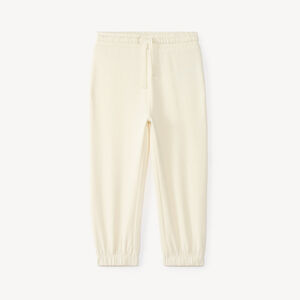 Pantalon de jogging uni en molleton pour bébé fille 