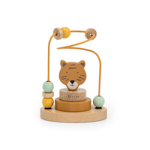 Labyrinthe à perles en bois Mr Tiger  