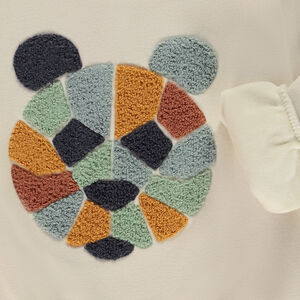 Sweat oversize à animal en bouclettes pour bébé garçon 