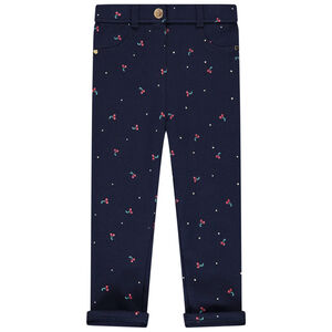 Jegging fleece imprimé fantaisie pour bébé fille 