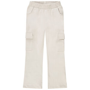 Jogging esprit cargo en molleton uni pour fille 