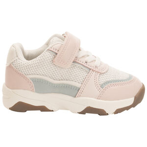 Baskets de sport en mesh avec empiècements pour bébé fille 