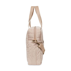 Sac à langer matelassé avec tapis Puffed Moos biscuit 