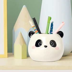 Pot à crayons en céramique Desk Friends panda 