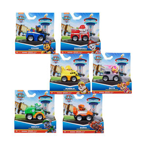 Figurine avec véhicule Pat'Patrouille Pup Squad Racers (modèle aléatoire) 