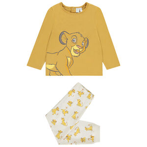 Set pyjama Simba Disney pour bébé garçon avec finitions différentes selon l'âge 