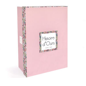 Peluche Copains Câlins lapin rose 25 cm - Rose tendre 