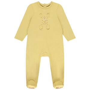 Dors-bien motif ourson à flaps 3D pour bébé garçon avec ouvertures différentes selon l'âge 