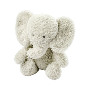 Peluche bébé éléphant - 24 cm - Fanfan - Teddy gris 