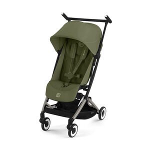 Poussette canne ultra-compacte Libelle taupe/moss green 