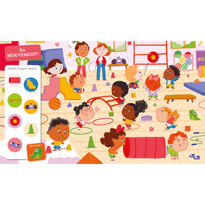 Livre Cherche et trouve "A la maternelle" 3ans+ 